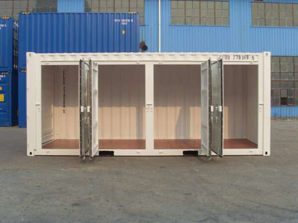 One Trip Side Doors 20' High Cube Containers